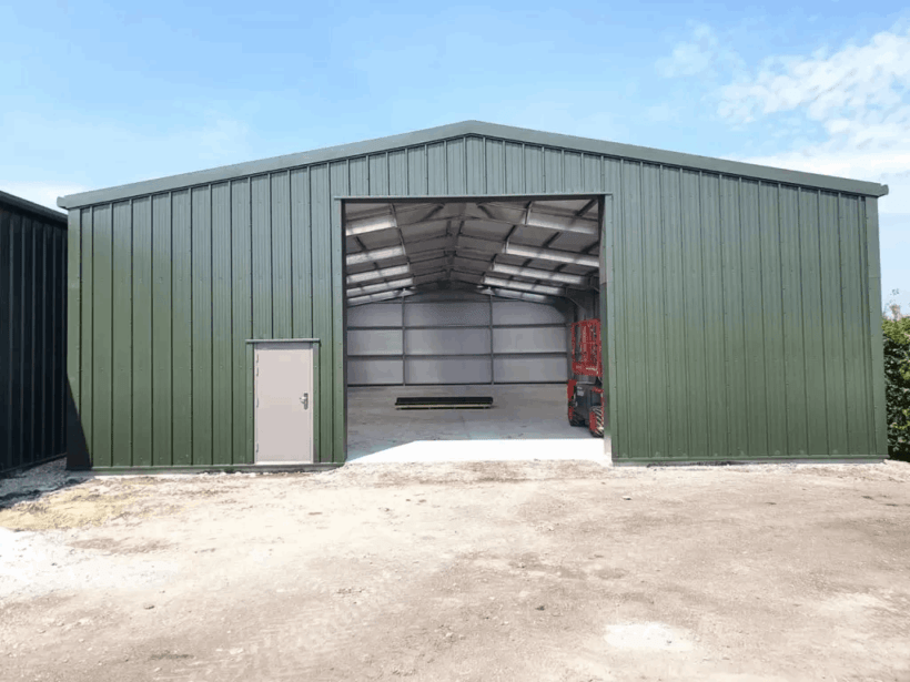 one of the cold rolled steel buildings built by Hamilton Steel