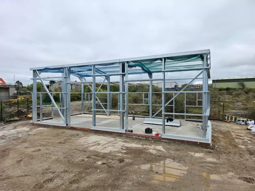 cold rolled steel building frame