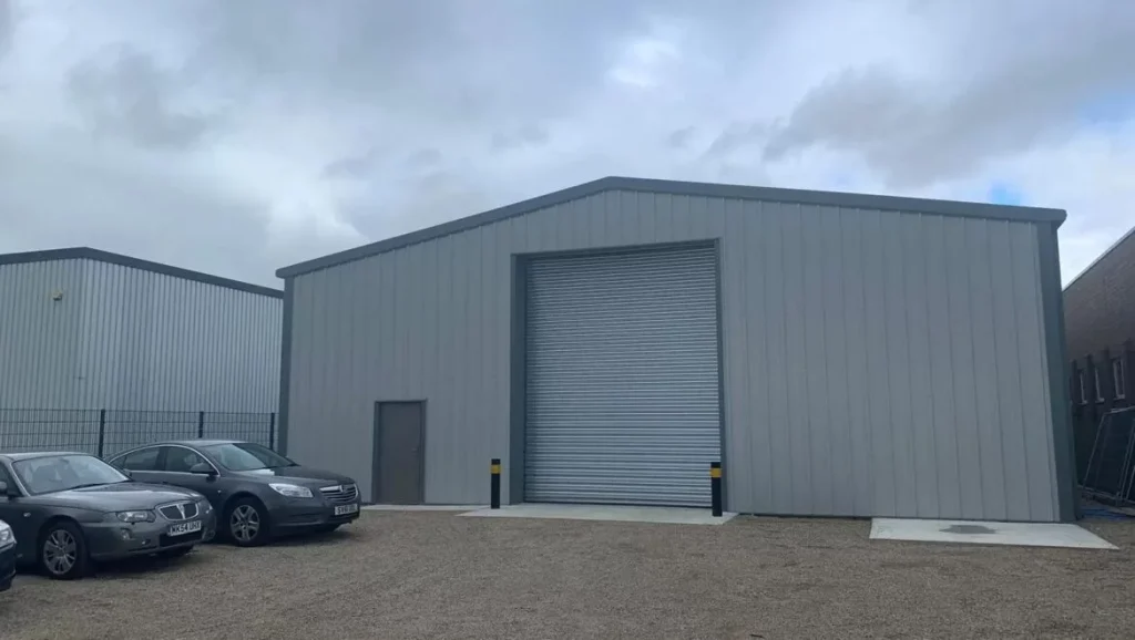 Steel building for Firth Brothers Developments