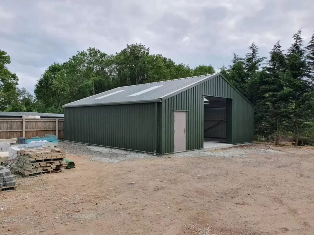 Steel building for Honour Landscapes