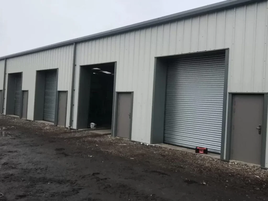 Steel building units for Jeet Bargain Vans