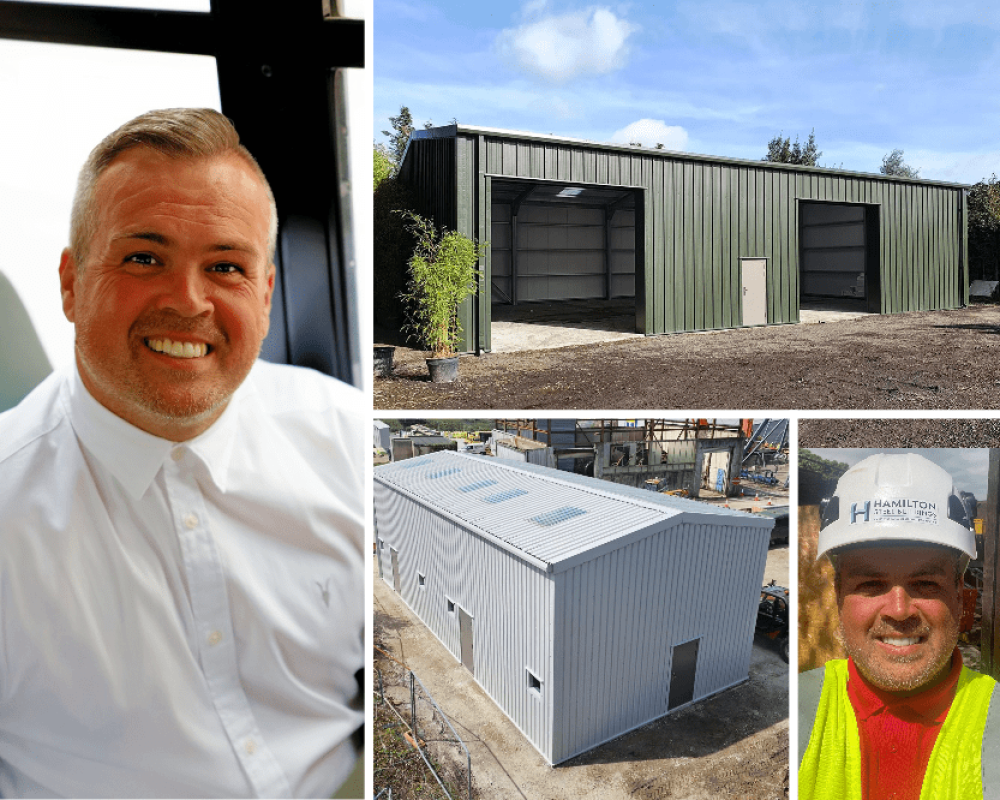 Chris Hamilton, MD of Hamilton Steel
