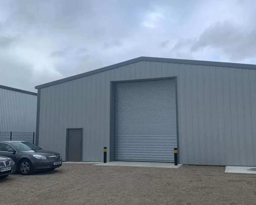 Steel building for Firth Brothers Developments
