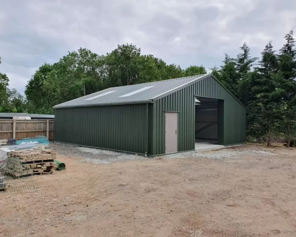Steel building for Honour Landscapes